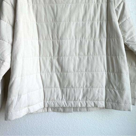 NWT Ellen Fisher Fuji Silk Quilted Jacket Size M - Picture 10 of 14